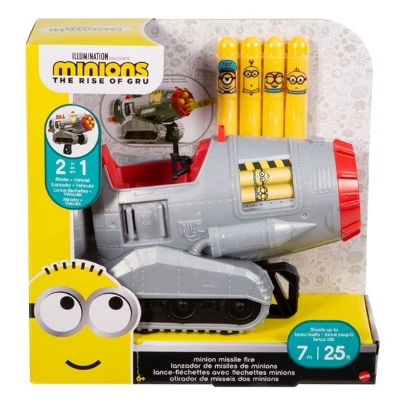 Minions Minion Missile Two-in-One Combat Tank and Missile Blaster - Picture 5 of 5
